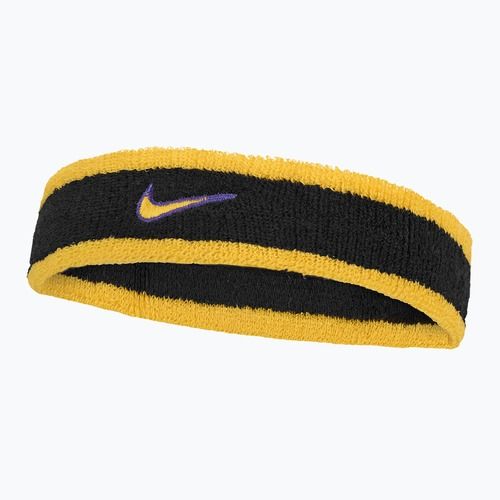 Frotka na głowę Nike Swoosh Classic Headband black/court purple/university gold
