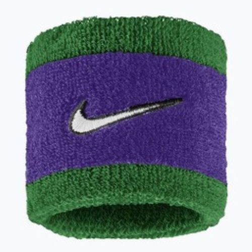 Frotki na nadgarstek Nike Swoosh Classic Wristbands 2 szt. clover/fierce purple/white