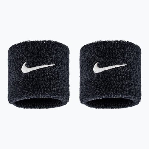 Frotki na nadgarstek Nike Swoosh Classic Wristbands 2 szt. black/white