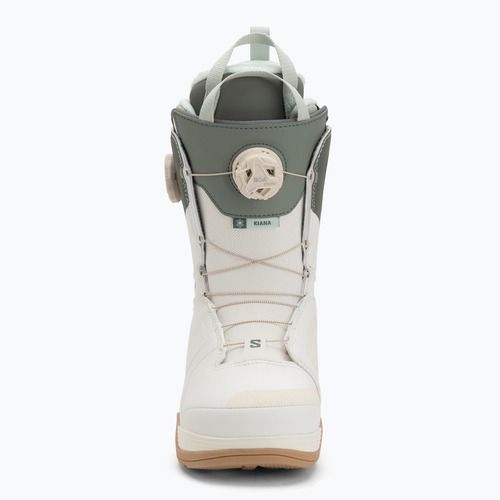 Buty snowboardowe damskie Salomon Kiana Dual Boa W vanillaice/agave green/clearly aqua