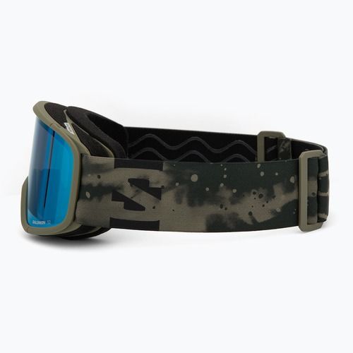 Gogle narciarskie Salomon Aksium 2.0 S olive night/ml mid blue