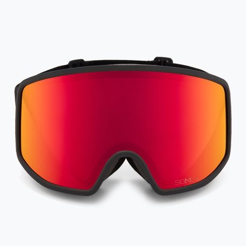 Gogle narciarskie Salomon Sentry Pro Sigma black/sigma poppy red