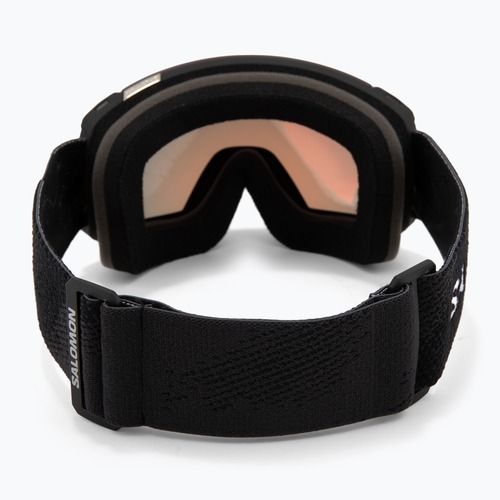 Gogle narciarskie dziecięce Salomon Radium black/mi mid red