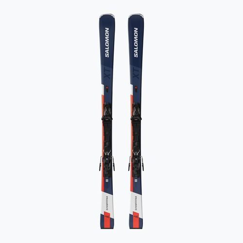 Narty zjazdowe Salomon S/Max 6 XT + wiązania M10 GW silver/legion blue met/fiery coral