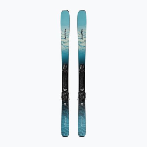 Narty zjazdowe damskie Salomon Stance W 80 + wiązania M10 GW alaskan blue/porcelain/lime cream