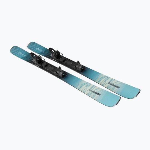 Narty zjazdowe damskie Salomon Stance W 80 + wiązania M10 GW alaskan blue/porcelain/lime cream