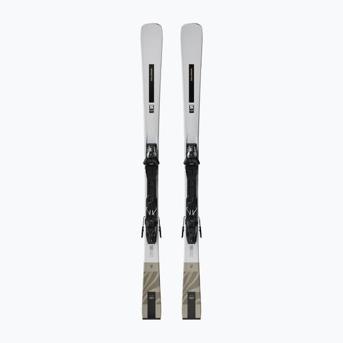 Narty zjazdowe damskie Salomon S/Max N°10 Silver + wiązania M10 GW silver met/light bronze met/black