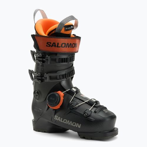 Buty narciarskie męskie Salomon S/Pro Supra Boa 110 GW black/beluga met./orange tiger
