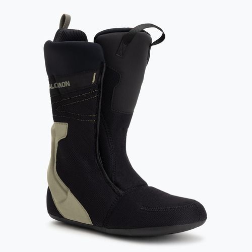 Buty snowboardowe męskie Salomon Echo Dual Boa black/black/deep lichen green