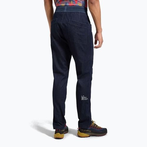 Spodnie wspinaczkowe męskie La Sportiva Cave Jeans denim/night sky