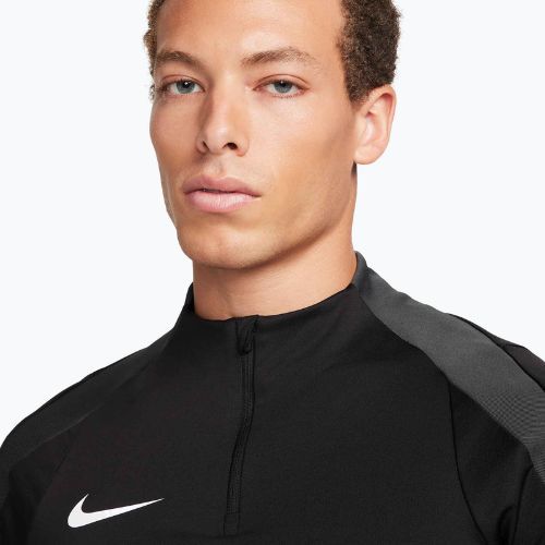 Longsleeve piłkarski Nike Strike Dri-Fit 1/2 Zip Drill Top black/anthracite/white