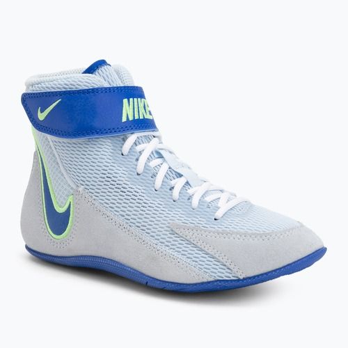 Buty zapaśnicze dziecięce Nike Speedsweep VIII GS blue tint/hyper royal/lime blast/white