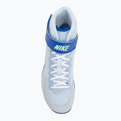 Buty zapaśnicze dziecięce Nike Speedsweep VIII GS blue tint/hyper royal/lime blast/white