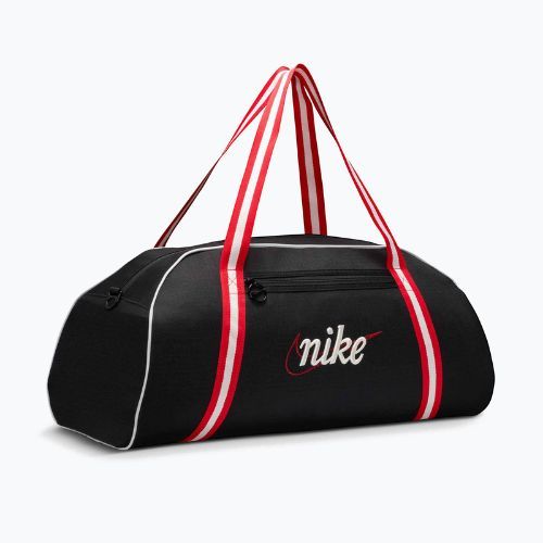 Torba treningowa damska Nike Gym Club Retro 24 l black/university red/sail