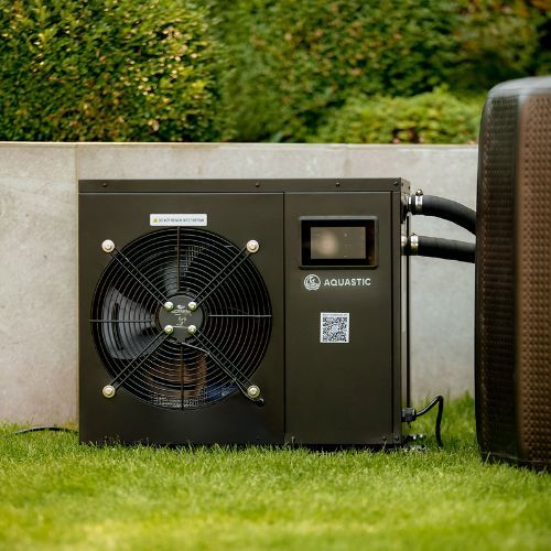 Zestaw AQUASTIC basen 456L z agregatem do morsowania BrrFree czarny