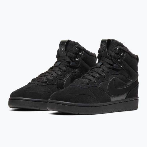 Buty Nike Court Borough Mid 2 black/black/black