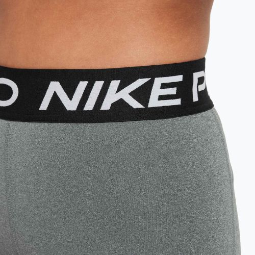 Legginsy dziecięce Nike Pro Dri-FIT carbon heather/white