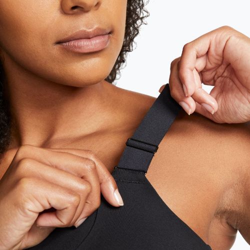 Biustonosz treningowy Nike Alpha High-Support black/black/dark smoke grey/dark smoke grey