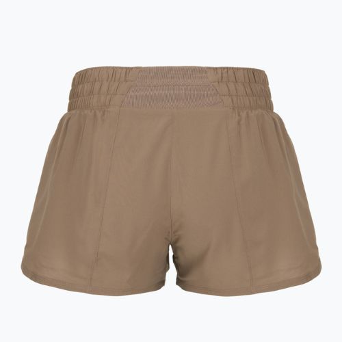 Spodenki damskie Nike One Dri-Fit 3" mink brown/reflective silver
