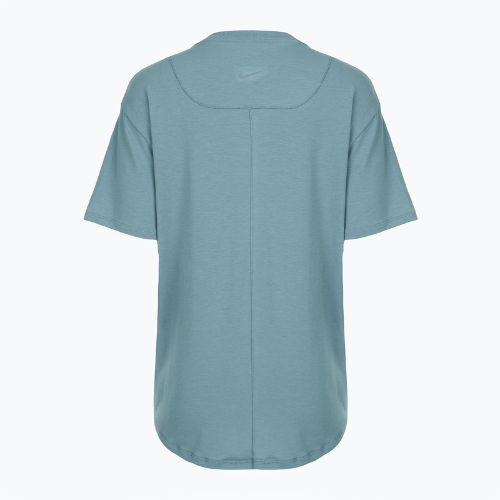 Koszulka damska Nike One Relaxed Dri-Fit smokey blue/black