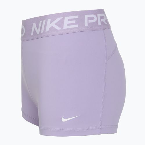 Spodenki damskie Nike Pro 365 3" lilac ice/white