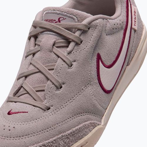 Buty piłkarskie dziecięce Nike Tiempo Streetgato Premium Jr moon particle/team red/chalk