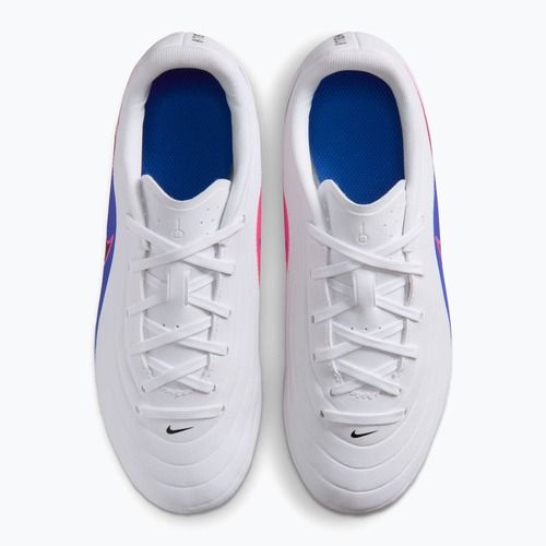 Buty piłkarskie dziecięce Nike Tiempo Maestro Club Jr FG/MG white/racer blue/pink blast/black