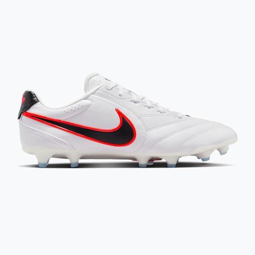 Buty piłkarskie męskie Nike Tiempo Ligera Pro FG white/bright crimson/black