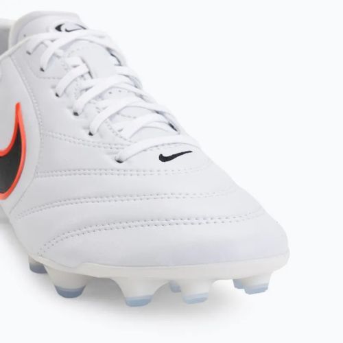 Buty piłkarskie męskie Nike Tiempo Ligera Pro FG white/bright crimson/black