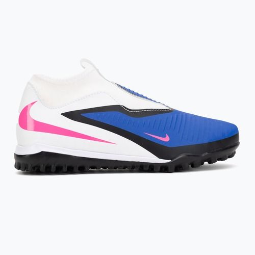 Buty piłkarskie dziecięce Nike Phantom 6 High Academy TF racer blue/white/pink blast