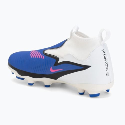 Buty piłkarskie dziecięce Nike Jr. Phantom 6 High Academy FG/MG racer blue/white/pink blast