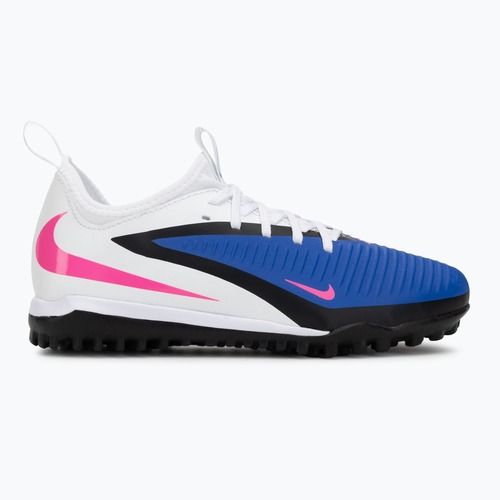 Buty piłkarskie dziecięce Nike Jr. Phantom 6 Low Academy TF racer blue/white/pink blast