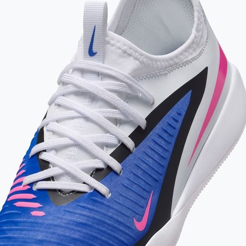 Buty piłkarskie dziecięce Nike Jr. Phantom 6 Low Academy IN racer blue/white/pink blast