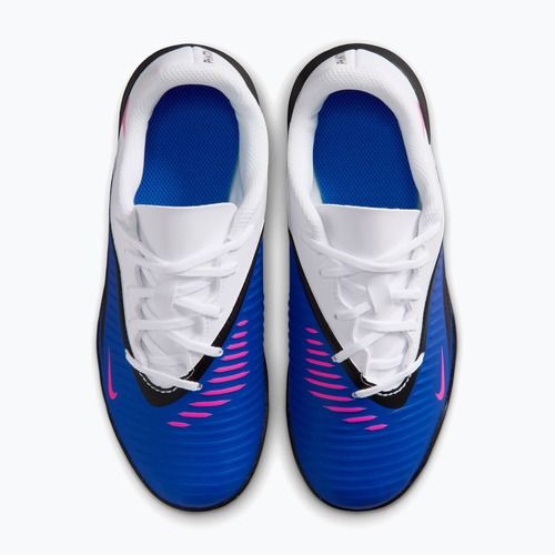 Buty piłkarskie dziecięce Nike Jr. Phantom 6 Low Club TF racer blue/white/pink blast