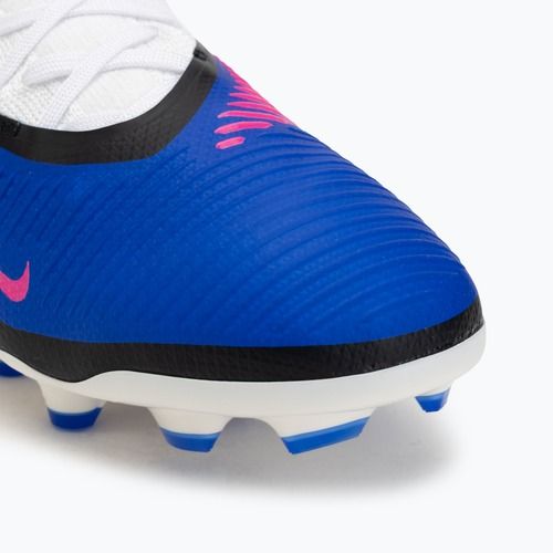 Buty piłkarskie dziecięce Nike Phantom 6 Low Pro FG/MG racer blue/white/pink blast