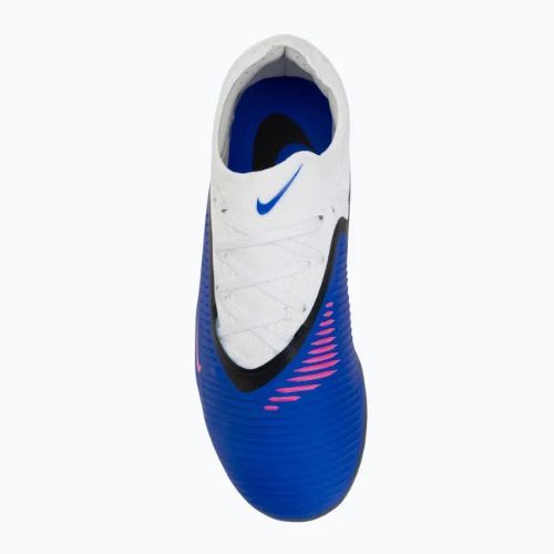 Buty piłkarskie dziecięce Nike Phantom 6 Low Pro FG/MG racer blue/white/pink blast