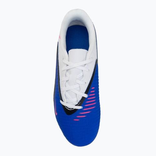 Buty piłkarskie dziecięce Nike Phantom 6 Low Club MG racer blue/white/pink blast