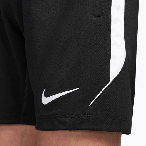 Spodenki piłkarskie dziecięce Nike Strike Dri-Fit black/white/white/white