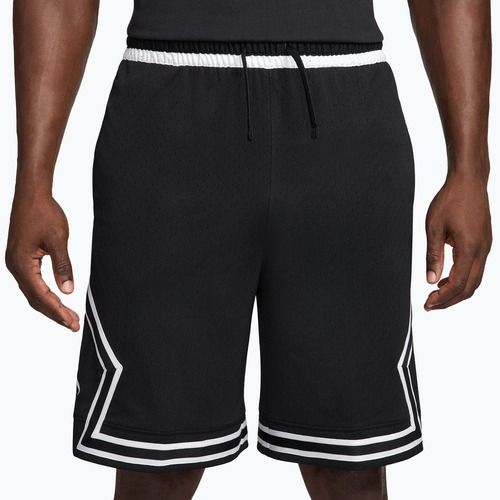 Spodenki koszykarskie męskie  Jordan Sport Dri-FIT 9" Diamond black/black/black