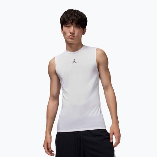 Koszulka termoaktywna męska  Jordan Sport Dri-FIT white/black