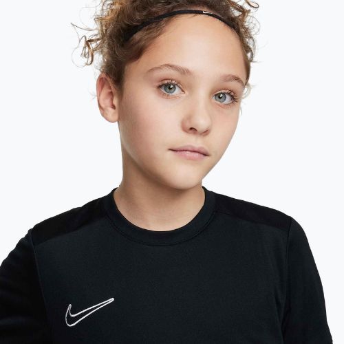 Koszulka piłkarska dziecięca Nike Academy Dri-Fit Jr black/black/white/white