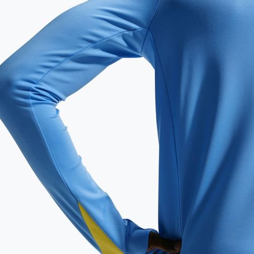 Longsleeve piłkarski męski Nike FC Barcelona Strike Fourth Knit Drill Top university blue/opti yellow