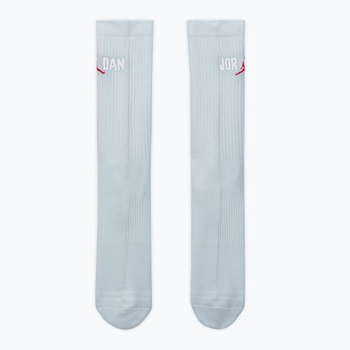 Skarpety Jordan Everyday Crew 1 para aura/white/university red