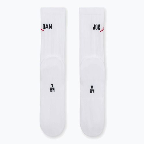 Skarpety  Jordan Everyday Crew 1 para white/black/university red