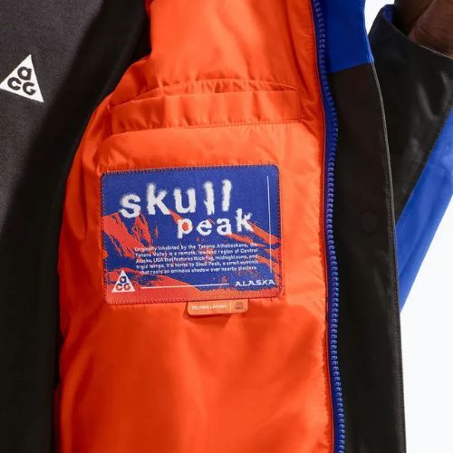 Kurtka piłkarska męska Nike Inter Milan SE Skull Peak Storm-FIT hyper blue/black/safety orange