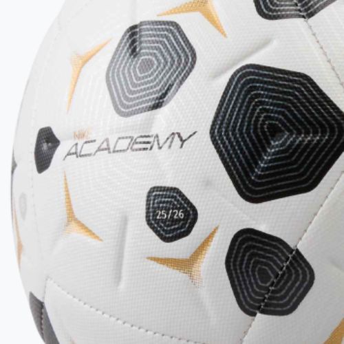 Piłka do piłki nożnej Nike Academy white/black/black rozmiar 5