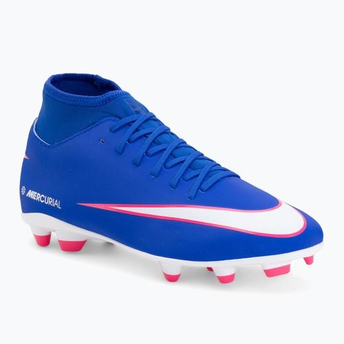 Buty piłkarskie męskie Nike Mercurial Superfly 10 Club FG/MG racer blue/white