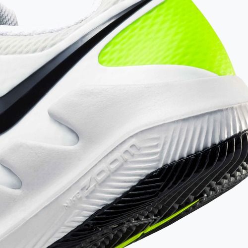Buty do tenisa dziecięce Nike Court Vapor X Jr white/volt/black