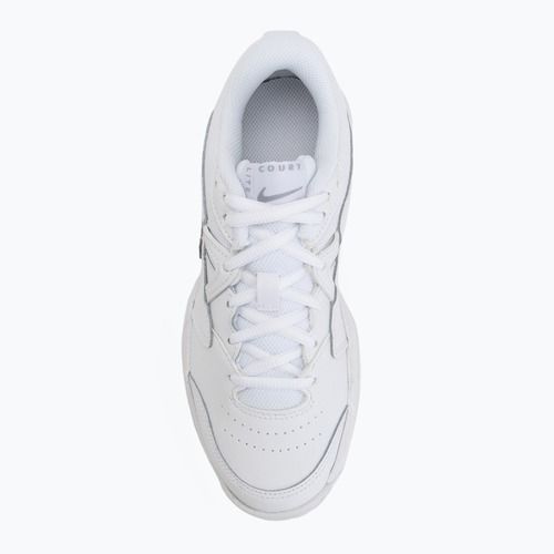 Buty do tenisa dziecięce Nike Court Lite 2 Jr white/metallic silver
