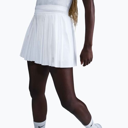 Spódnica tenisowa Nike Court Dri-Fit Advantage Pleated white/white